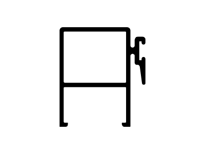 Parante central de hoja DVH