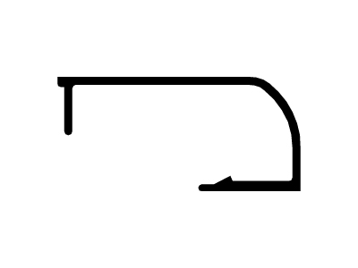 Contravidrio curvo 36 mm